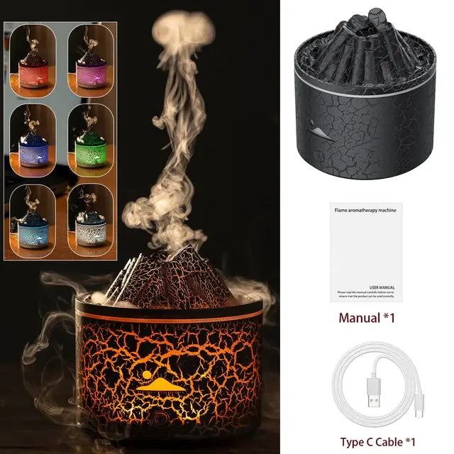 Volcano Fire Flame Air Humidifier